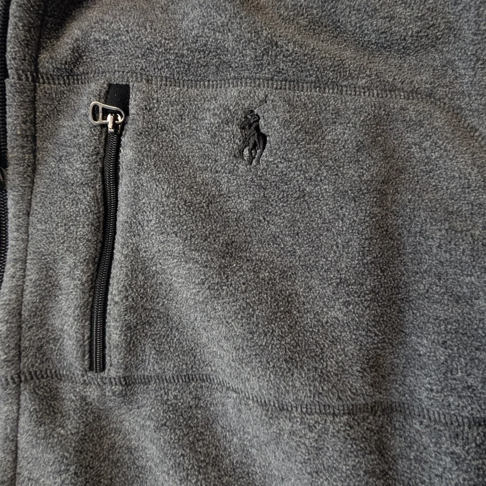 Polo Ralph Lauren Performance Grey Fleece Lined Jacket 2XL Full-Zip